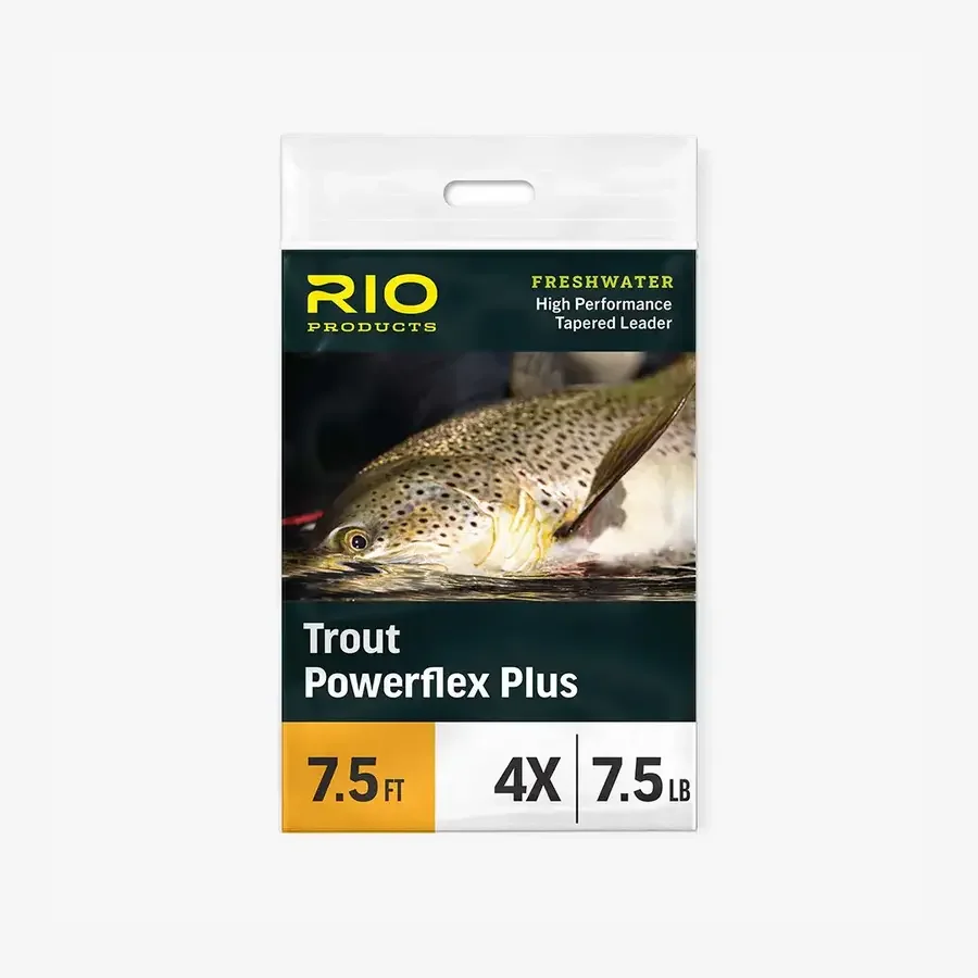 RIO POWERFLEX PLUS LEADER 7,5FT 6X