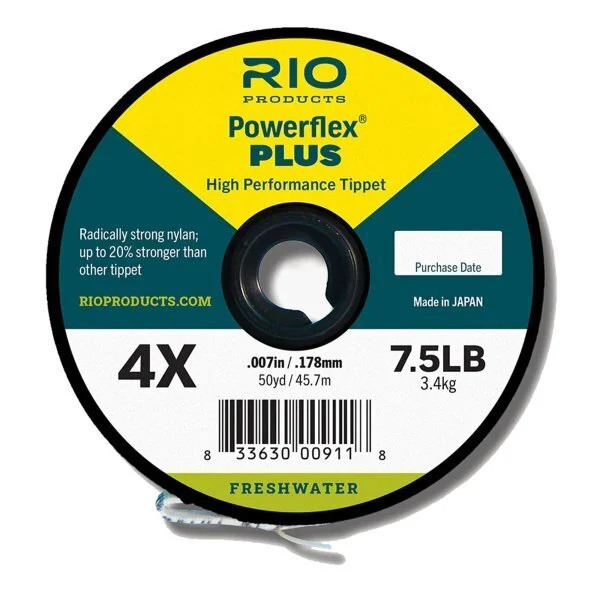 RIO POWERFLEX PLUS TIPPET 6X